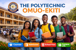 The Polytechnic Omuo-Ekiti Courses, Admission Requirements, School Fees, Cut-Off Mark and How to Apply