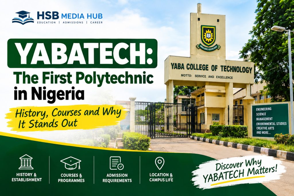YABATECH history, First polytechnic in Nigeria, Yaba College of Technology, YABATECH courses, YABATECH admission requirements, When was YABATECH established?
